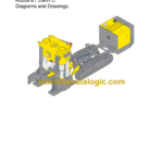Atlas Copco Robbins 53RHC Diagrams and Drawings Manual