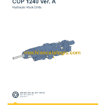 Epiroc COP 1240 Version A Hydraulic Rock Drills Parts Catalog