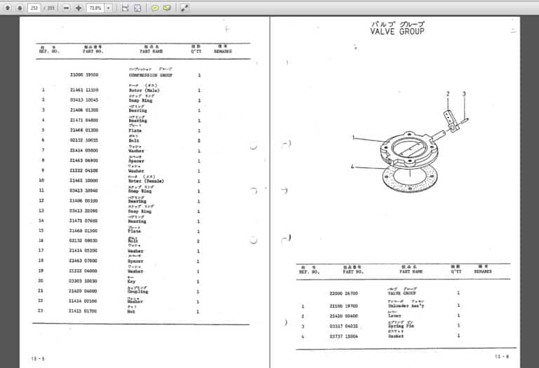 CDH700C Parts Manual