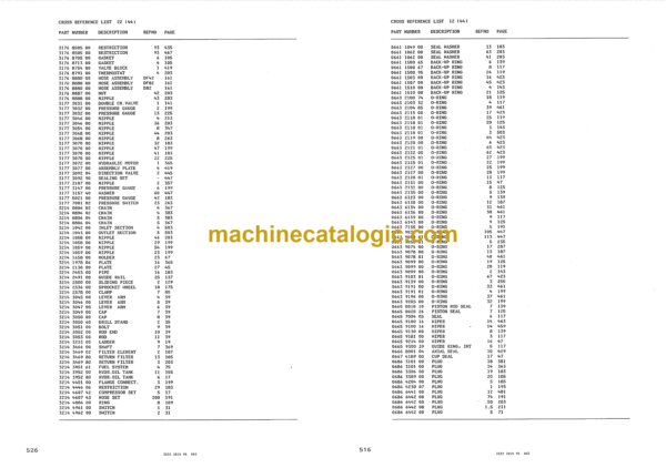 Atlas Copco ROC 642HC-11 Hydraulic Crawler Drill Parts Catalog - Image 3