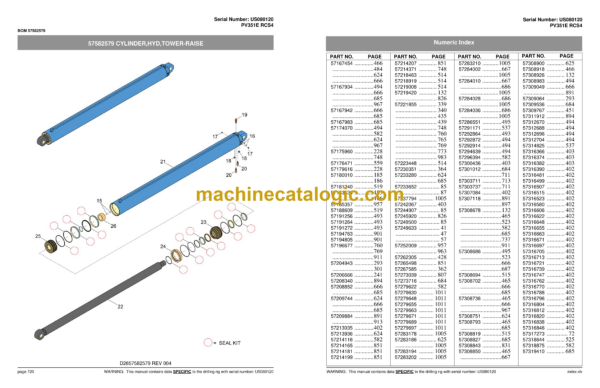 Atlas Copco PV351E RCS4 Pit Viper Parts Catalog - Image 4