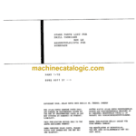 Atlas Copco ROC L8 Drill Rig Parts Catalog