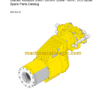 Atlas Copco U6 B-H 110cc U6, U8 B-H 160cc Diamec Rotation Units Parts Catalog