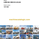 Liebherr LHM 550 Mobile Harbour Crane Operator's Manual (141149)