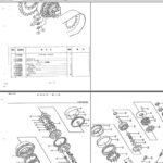 CDH721C Hydraulic Crawler Drill Parts Manual (Japanese)