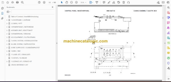 Atlas Copco Scooptram ST7 Parts Catalog - Image 2