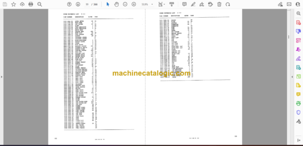 Atlas Copco ROC L8 Drill Rig Parts Catalog - Image 2