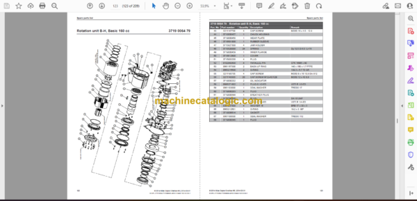 Atlas Copco Diamec U6 APC Parts Catalog - Image 3