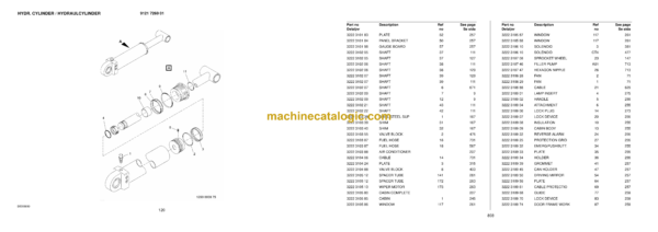 Atlas Copco Roc F9-11 TH Drilling Rig Parts Catalog - Image 3
