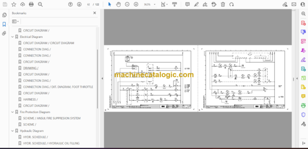 Atlas Copco Boomer M1L Diagrams and Drawings Manual - Image 2