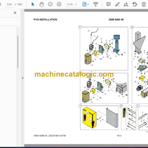 Atlas Copco PV351 RCS4 Pit Viper Parts Catalog