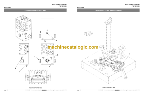 Atlas Copco PV275D RCS4 Pit Viper Parts Catalog - Image 3