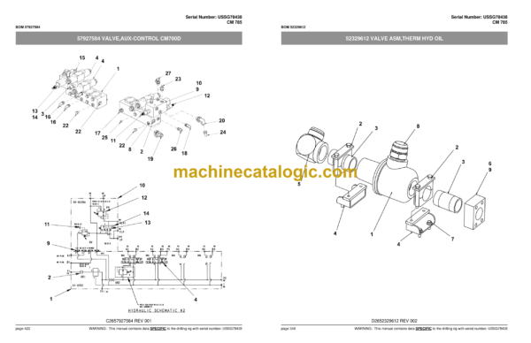 Atlas Copco CM785 Crawler Drills Parts Catalog - Image 3