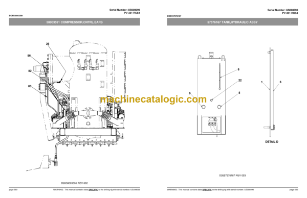 Atlas Copco PV351 RCS4 Pit Viper Parts Catalog - Image 4