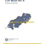 Epiroc COP MD20 Version A Hydraulic Rock Drills Parts Catalog