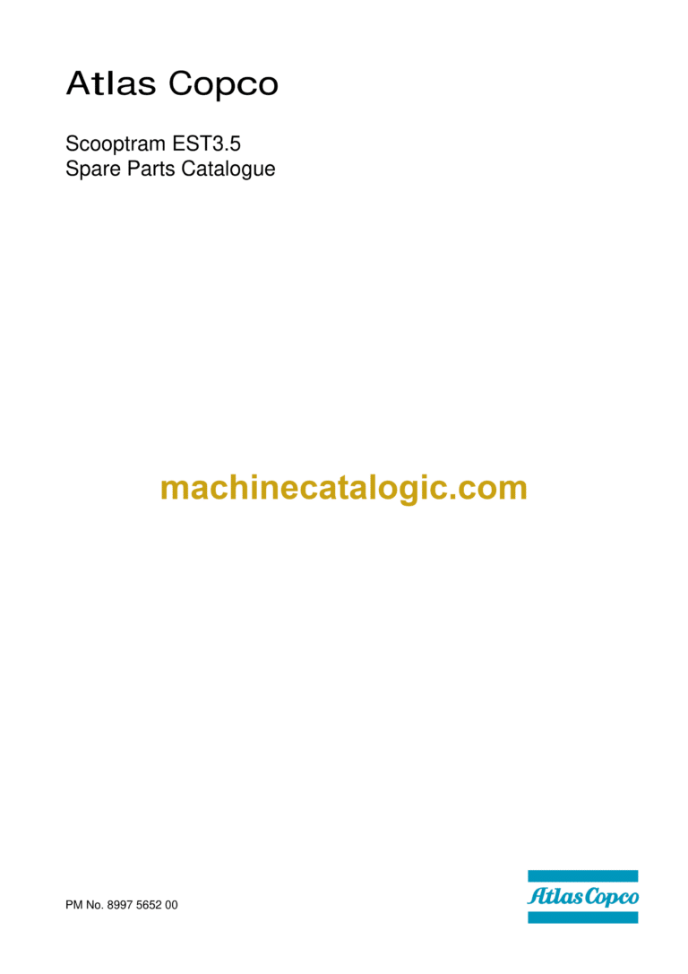 Atlas Copco Boltec MD Parts Catalog