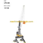 Liebherr LPS 280 Portal Slewing Crane Technical Information (141139)