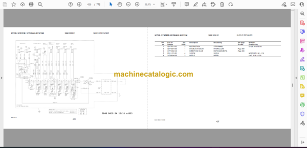 Atlas Copco ROC L7 TH Drilling Rig Parts Catalog - Image 2