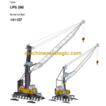 Liebherr LPS 280 Portal Slewing Crane Technical Information (141157)