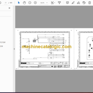 Atlas Copco FlexiROC D50-10SF Diagrams and Drawings Manual