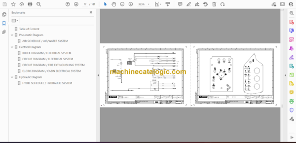 Atlas Copco FlexiROC D50-10SF Diagrams and Drawings Manual - Image 2