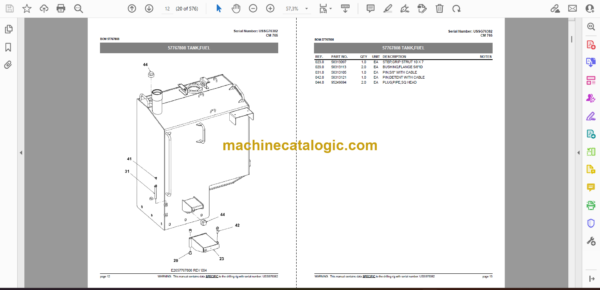 Atlas Copco CM765 Crawler Drills Parts Catalog - Image 2