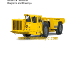 Atlas Copco Minetruck MT436B Diagrams and Drawings Manual