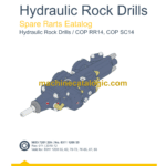 Epiroc COP RR14, SC14 Hydraulic Rock Drills Parts Catalog