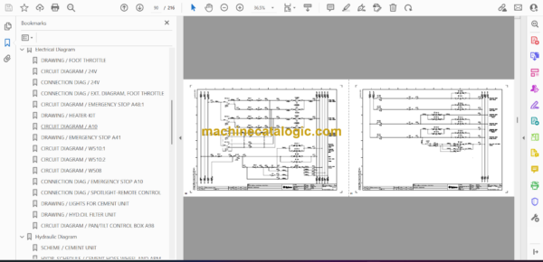 Atlas Copco Cabletec M Diagrams and Drawings Manual - Image 4