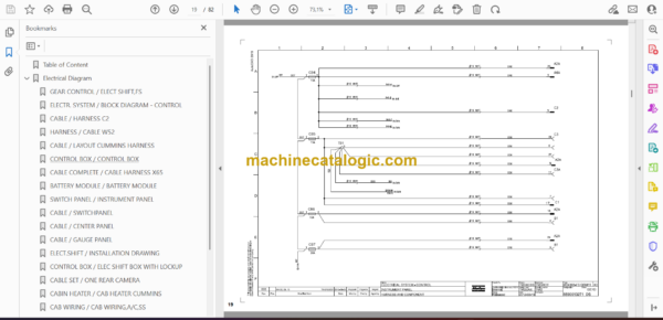 Atlas Copco Minetruck MT436B Diagrams and Drawings Manual - Image 2