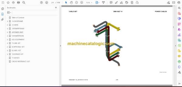 Atlas Copco Scooptram ST18 Parts Catalog - Image 2