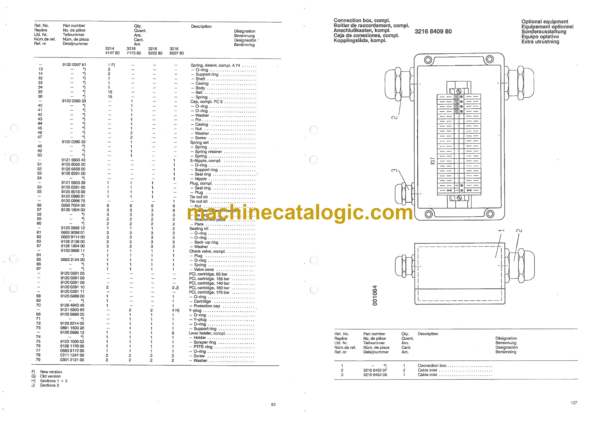 Atlas Copco ROC 742-10, ROC 742-11, ROC 742-12 Hydraulic Crawler Drill Parts Catalog - Image 2