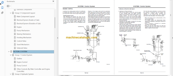 Hitachi Sumitomo SCX700 Tier 2 Engine Spec. Technical Manual - Image 3