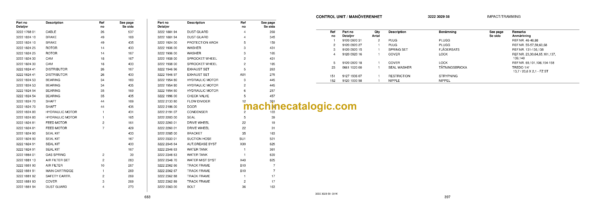 Atlas Copco ROC F6-10 Cat Engine Drilling Rig Parts Catalog - Image 4