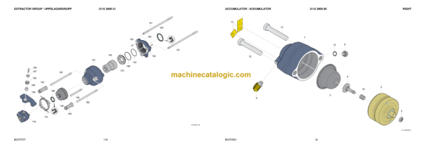 Atlas Copco COP 1840 Version E Hydraulic Rock Drill Parts Catalog - Image 4