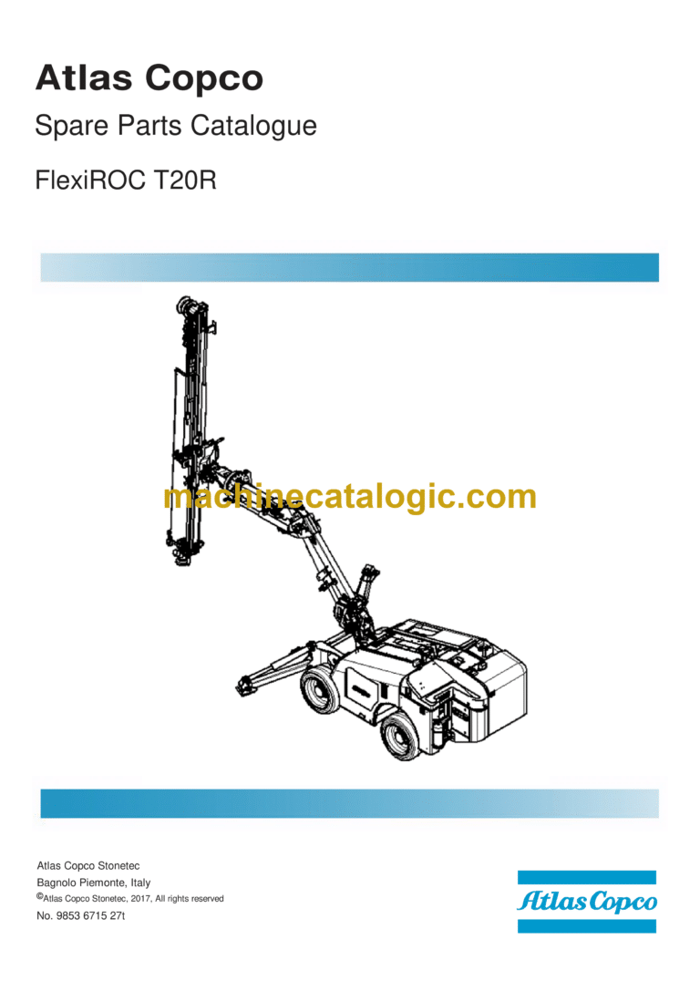 Atlas Copco FlexiROC T20R Parts Catalog