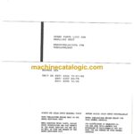 Atlas Copco Boomer 352 Parts Catalog