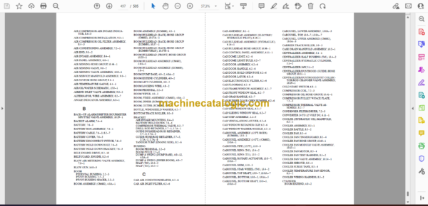 Atlas Copco ECM680, CM682 Hydraulic Crawler Drill Parts Catalog - Image 2