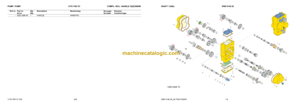 Atlas Copco Minetruck MT2010 Parts Catalog - Image 3