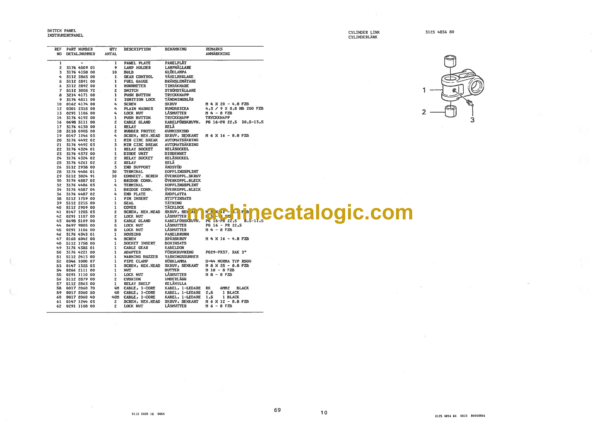 Atlas Copco Boomer 352 Parts Catalog - Image 4