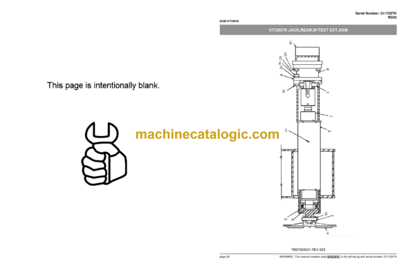 Atlas Copco RD20 Surface Rock Drill Parts Catalog - Image 4