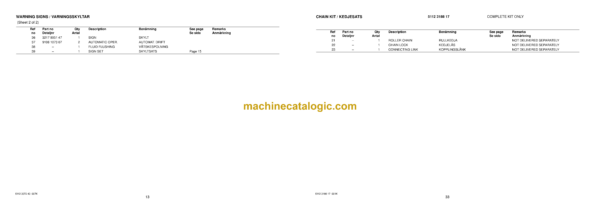 Atlas Copco L2C Rocket Boomer Parts Catalog - Image 4