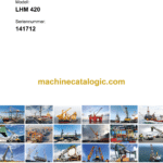 Liebherr LHM 420 Mobile Harbour Crane Spare Parts Catalog (141712)