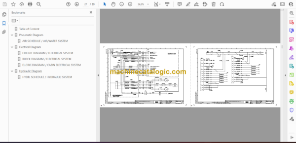 Atlas Copco FlexiROC D60-10SF Diagrams and Drawings Manual - Image 3