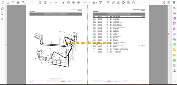 Atlas Copco DM30LP Rotary Blast Hole Rigs Parts Catalog - Image 2
