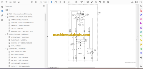 Atlas Copco FlexiROC T50 LF Tier 3 Parts Catalog - Image 2