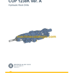 Epiroc COP 1238K Version A Hydraulic Rock Drills Parts Catalog