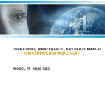 Atlas Copco TH 10LM OBC Water Well Drills Operations, Maintenance and Parts Manual