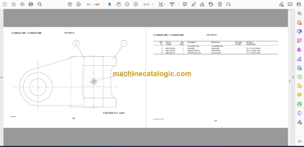 Atlas Copco L1C DH Rocket Boomer Parts Catalog - Image 2