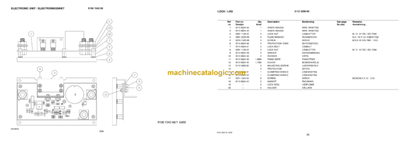 Atlas Copco L1C DH Rocket Boomer Parts Catalog - Image 3